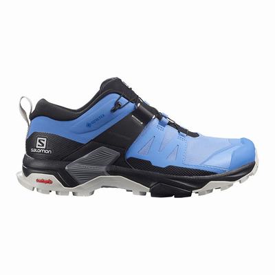 Női Salomon X ULTRA 4 GORE-TEX Túracipő SA5419367 Kék/Fekete